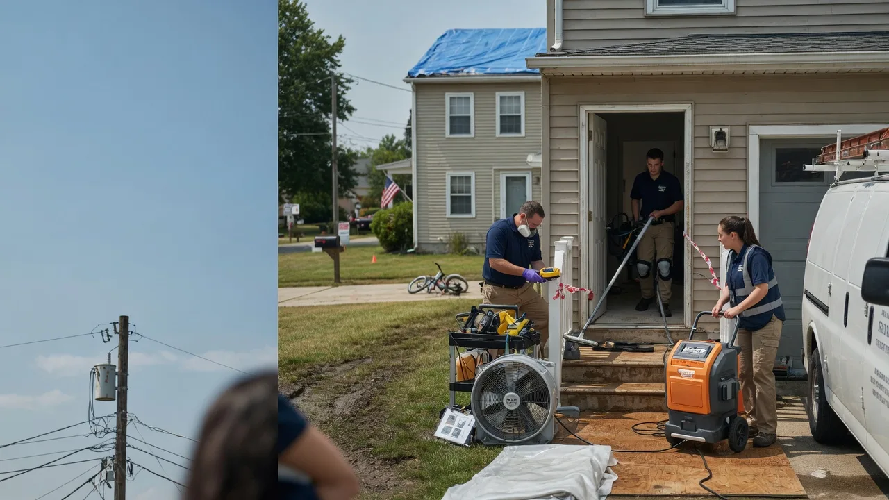Water Damage Repair in Laconia, IN near me